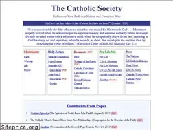 Sites similar to catholicsociety.com