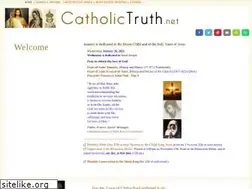 Sites similar to catholictruth.net