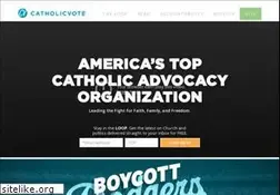 Sites similar to catholicvote.org