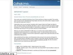 Sites similar to catholicweb.com
