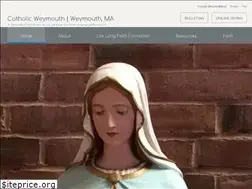 Sites similar to catholicweymouth.org