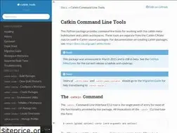 Sites similar to catkin-tools.readthedocs.io
