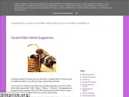 Sites similar to catkittennames.blogspot.com
