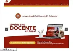 Sites similar to catolica.edu.sv