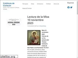 Sites similar to catolicosdeculiacan.com
