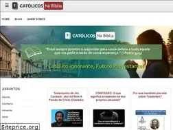 Sites similar to catolicosnabiblia.com.br