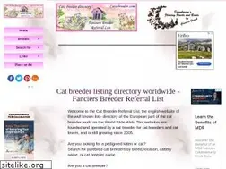 Sites similar to cats-breeder.com