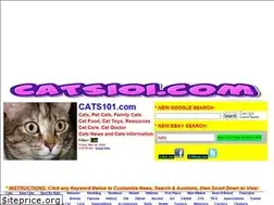 Sites similar to cats101.com