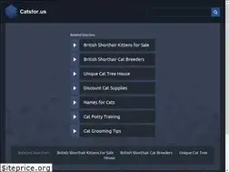 Sites similar to catsfor.us