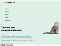 Sites similar to catshere.ru