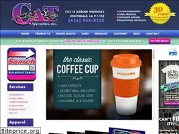 Sites similar to catspecialties.com