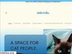 Sites similar to catsruleshop.com