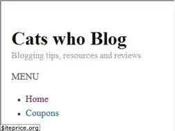 Sites similar to catswhoblog.com