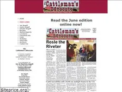 Sites similar to cattlemansadvocate.com