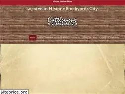 Sites similar to cattlemensrestaurant.com