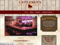 Sites similar to cattlemenssteakhouseshowlow.com