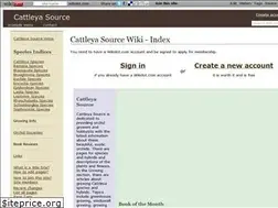 Sites similar to cattleya.wikidot.com