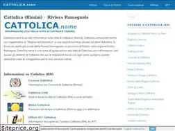Sites similar to cattolica.name
