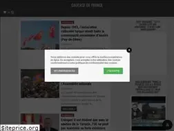 Sites similar to caucasefrance.com