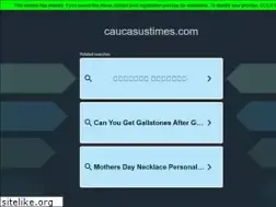 Sites similar to caucasustimes.com