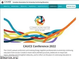 Sites similar to cauce-conference.ca