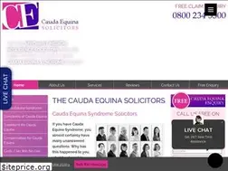 Sites similar to caudaequinasolicitors.co.uk
