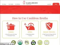 Sites similar to cauldronbroths.com