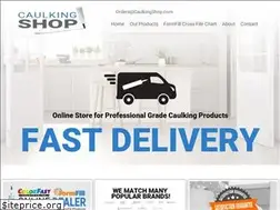 Sites similar to caulkingshop.com
