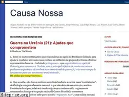 Sites similar to causa-nossa.blogspot.com
