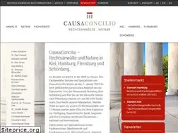 Sites similar to causaconcilio.de