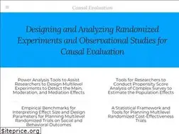 Sites similar to causalevaluation.org