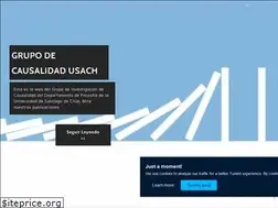 Sites similar to causalidadusach.cl