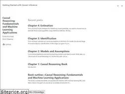 Sites similar to causalinference.gitlab.io