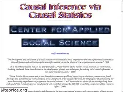 Sites similar to causalstatistics.org