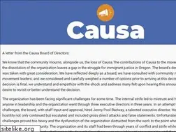 Sites similar to causaoregon.org