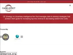 Sites similar to causeandeffectstrategy.com