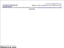 Sites similar to causewaylincolnofmanahawkin.com