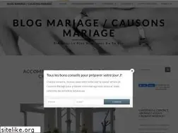 Sites similar to causonsmariage.com