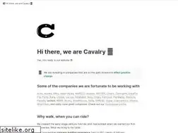 Sites similar to cavalry.vc