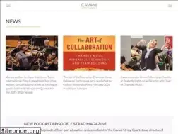 Sites similar to cavanistringquartet.com