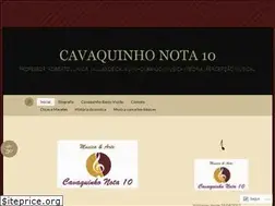 Sites similar to cavaquinhonota10.wordpress.com