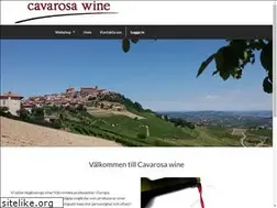 Sites similar to cavarosawine.se