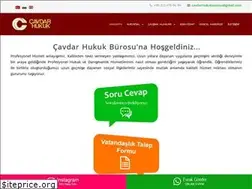 Sites similar to cavdarhukuk.com