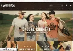Sites similar to cavenders.com