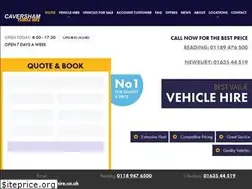 Sites similar to cavershamvehiclehire.com