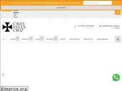 Sites similar to cavessantacruz.com.br
