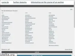 Sites similar to caviar.de