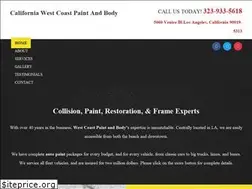 Sites similar to cawestcoastpaintandbody.com