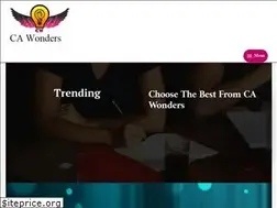 Sites similar to cawonders.com