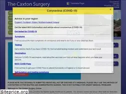 Sites similar to caxtonsurgery.co.uk